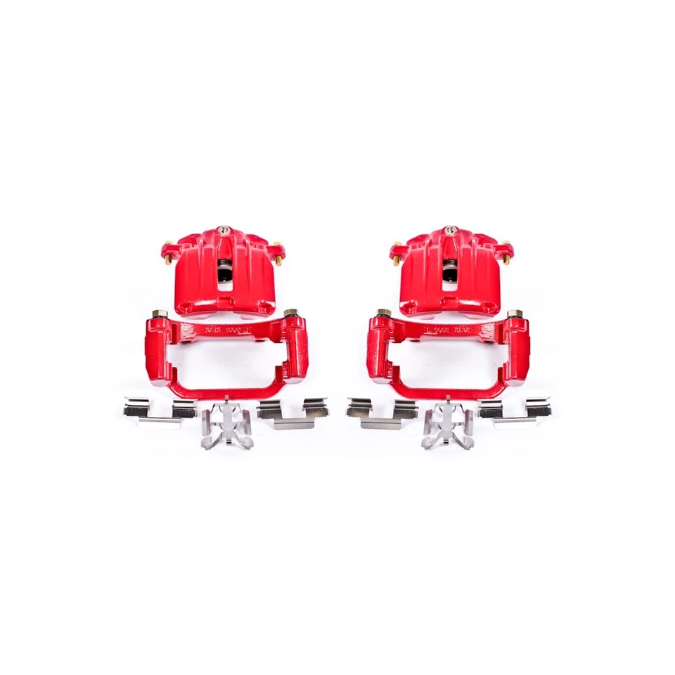 Juego de pinzas de freno traseras de 2 ruedas Powerstop S4854 para Chevy De Ville Sedán DTS GMC Foto 2 de 2