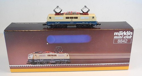 Märklin Mini Club escala Z n.º 9831 Elok 111 043-6 de la DB en EMBALAJE ORIGINAL #9831 | Zustand: Gebraucht