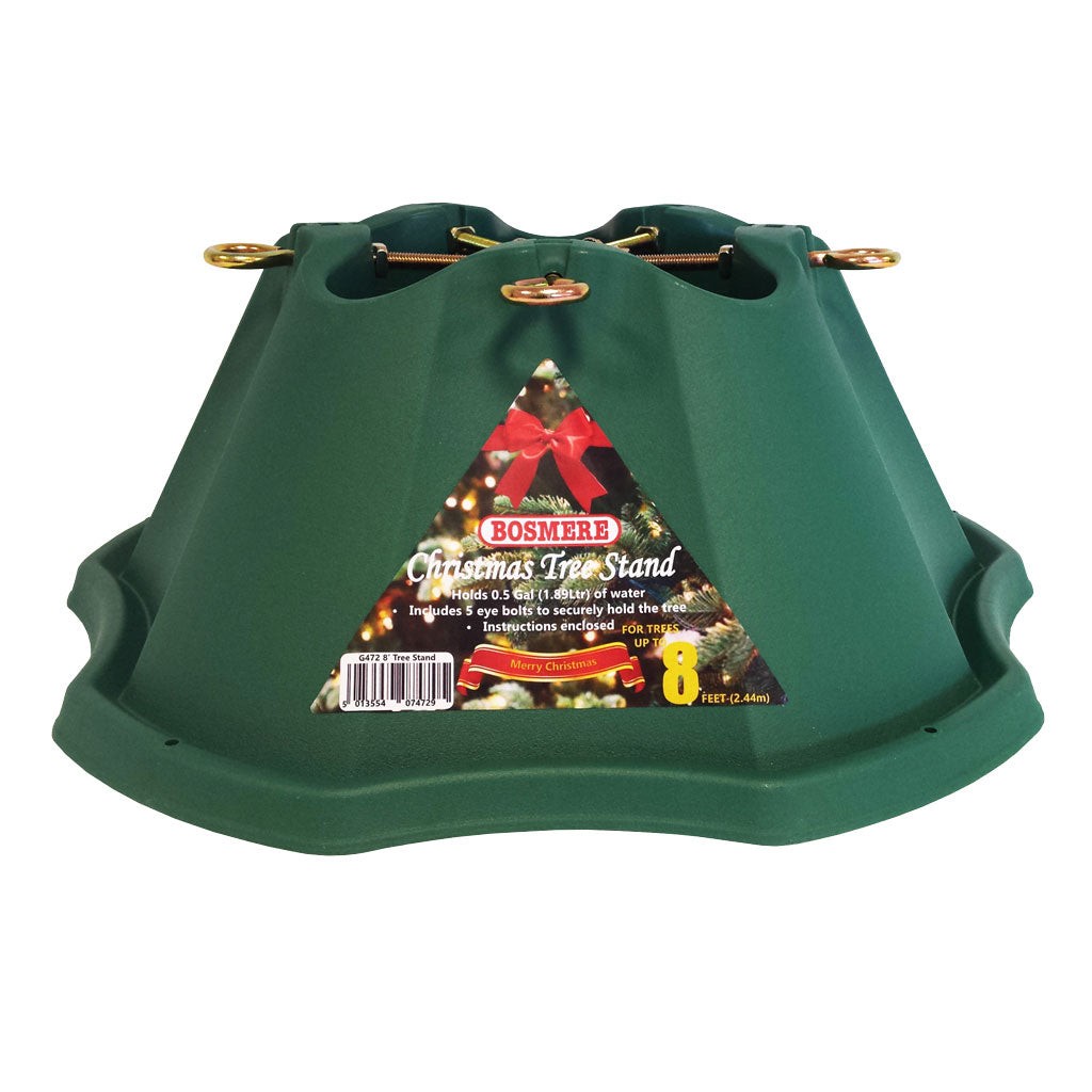 Heavy Duty Adjustable Xmas Tree Stand for Trees Up to 6ft Tall 5.75in Trunk