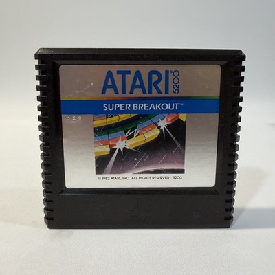 Super Breakout Atari 5200 Atari Arcade Brick Breaker Classic Retro Game