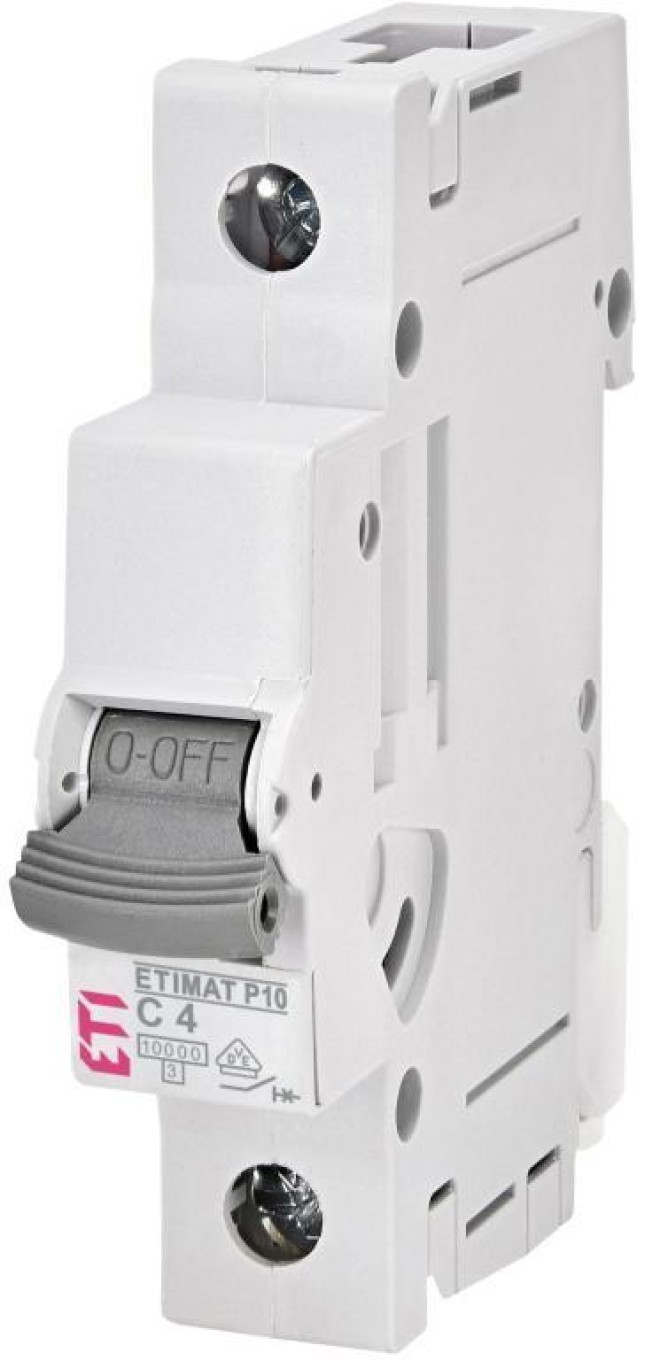 ETIMAT P10 Overcurrent Switch 1p C4 270401101 ASTI-ETIMAT P10