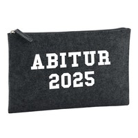 Kulturbeutel Abitur 2025 Abi Geschenkidee Abitur 2025 Geschenk PräSent Mitbrings
