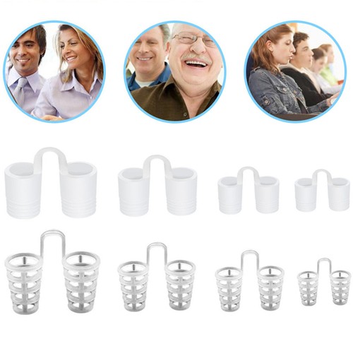 8Pcs Reusable Anti-snoring Nose Vents Nasal Dilator Sleep Easy Smooth Breathing - Picture 6 of 6