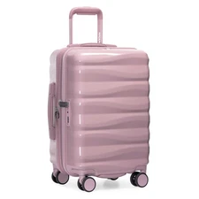 Edinburgh II Hardside Spinner Luggage, TSA Lock, Pink, 21" Carry-on