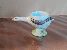Ancien coquetier céramique " oie " non signé  - vintage