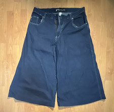Kikwear Mens Dark Wash Blue Denim Pants 36  W...
