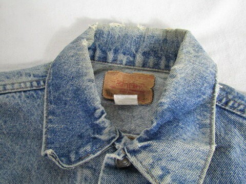 ジャケット・アウター Levi's 71205 Size 40L Made in U.S.A. Used]Made in the 70's ~ Levi's Levi's 71205 e Denim Jacket