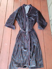 Christian Dior Monsieur Blue Paisley Bath Robe Flaws