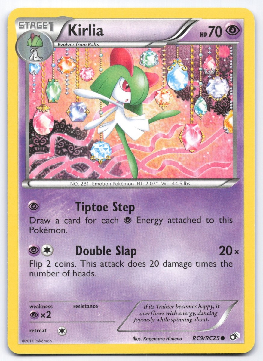 Kirlia RC9/RC25 Legendary Treasures Radiant Collection Pokemon