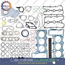 Oem 3.0t Engine Gaskets Overhaul Rebuilding Kit Fit For Audi A7 A8 Q7 Crec Creg