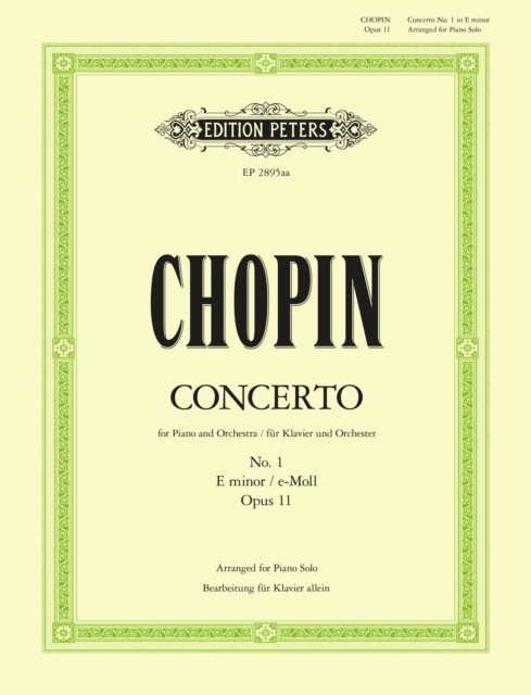 Chopin: Concerto No. 1 in E minor Op.11 (Piano Solo) (EP2895AA) - Image 4