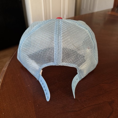 Vintage Houston Oilers Trucker Hat Mesh Adjustable Snapback Unisex NFL Vtg S-M - Picture 6 of 14