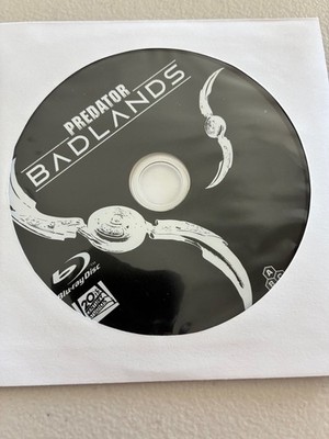 Predator Badlands - Bluray Disc Only. Read Description.