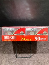 MAXELL UR 90 Audio Cassette 90 Min. Normal Bias 24 Pack Brand New Sealed