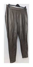 Papaya Women's Faux Leather Leggings Size 16 High Waisted Waist 34in Leg 27.5in
