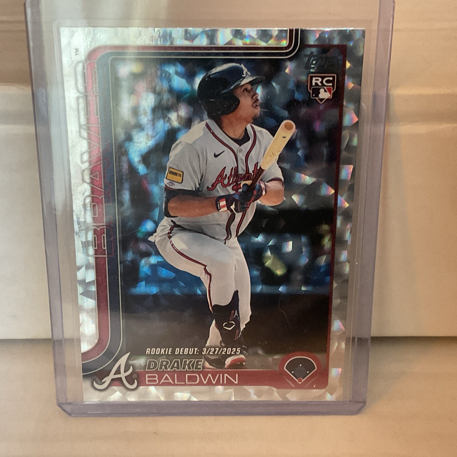 Drake Baldwin Rookie Silver Foilboard #US113 2025 Topps Update Braves (RC)
