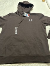Men s Under Armour Icon Fleece - Sz Large - Brown - NWT