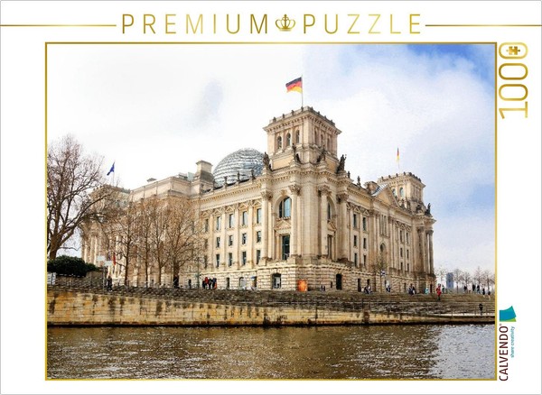 Puzzle Calvendo Reichstag, Berlin | 1000 PièCes, Format Assemblé 64 × 48 Cm | Pu-image