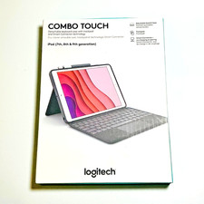 Logitech Combo Touch iPad Keyboard Case 7th, 8th, 9th Gen trackpad Wireless