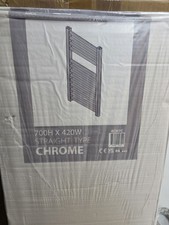 Straight Type Chrome Radiator 700H x 420W x 25 mm - 4CH7C