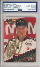 1994 WHEELS HIGH GEAR DALE EARNHARDT JR SIGNED ROOKIE CARD PSA DNA COA AUTOGRAPH