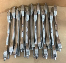 LOT of 12x LUDWIG Mach High Tension Long Lug Casing Parts 70s Vtg Marching Snare