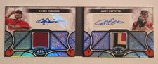 2025 TOPPS TIER ONE RELIC BOOK HOUSTON ASTROS CLEMENS/PETTITTE AUTO /10