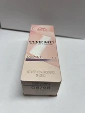 Wella Shinefinity Zero Lift Glaze 2 oz #08/98 Light Blonde