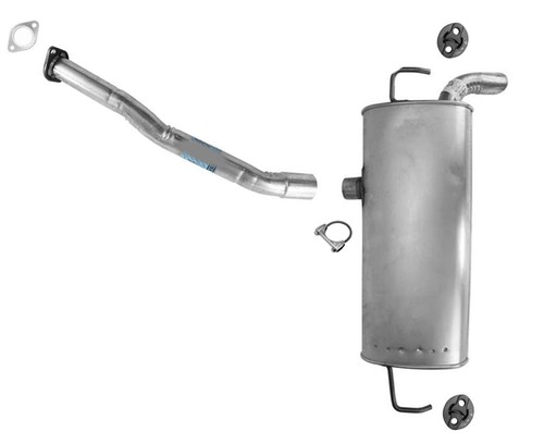 Exhaust Muffler For 2010-2013 Hyundai Tucson 2.0L 2.4L – Northeastern Exhaust – Aluminized