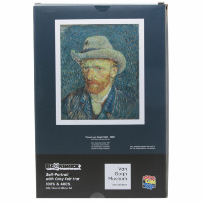 400%のみ BE@RBRICK Van Gogh Self-Portrait Medicom BE@RBRICK Van Gogh Museum Self Portrait 100% 400