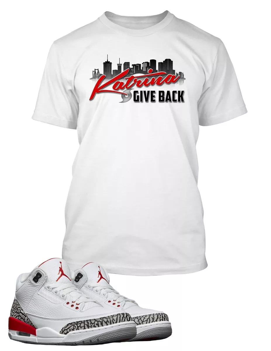 New Orleans Graphic Sneaker Sport Hip Tee Shirt to Match J3 Katrina Give Back