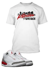 Mens New Orleans Graphic Sneaker Sport Hip Tee Shirt to Match J3 Katrina T