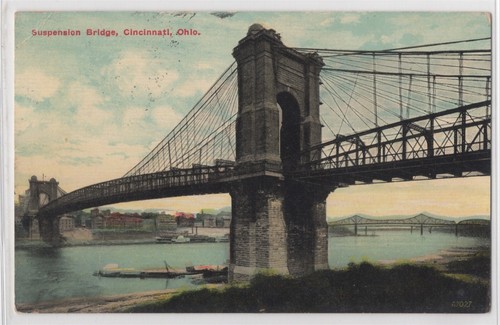 Cubierta de historia postal DPO Cincinnati Ohio estación o dúplex oficina de correos muerta - Imagen 2 de 2
