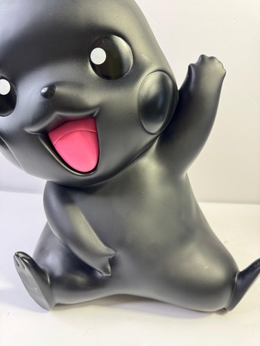 GINORMOUS BLACK REALISTIC PIKACHU MODEL Lifesize Tall! 1/1 Pokemon Figure STATUE - Picture 7 of 12