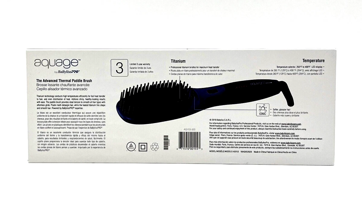 Aquage straightening brush top