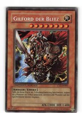 Yugioh GILFORD DER BLITZ , ct2-de001 Secret Rare deutsch Exc Limitierte Auflage