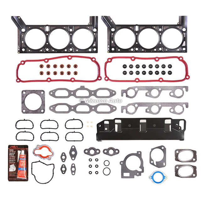 Juego de juntas de culata para 04-10 Chrysler Pacifica Town Country Dodge Grand Caravan 3.8 Foto 2 de 4