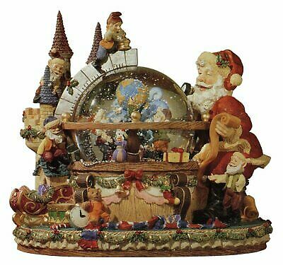 Globe De Neige Musical Grandeur Noël - Édition Collector 2000 - Boîte D'Origine