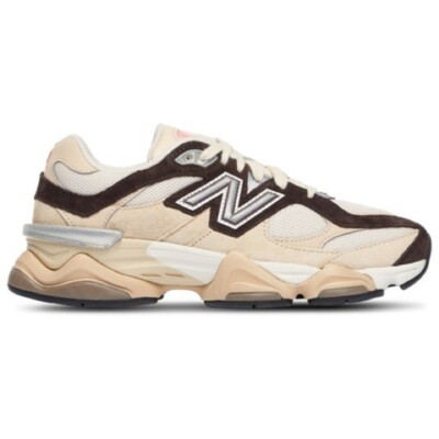 New Balance Men's Sandstone Brown White 9060 Athletic Y2K