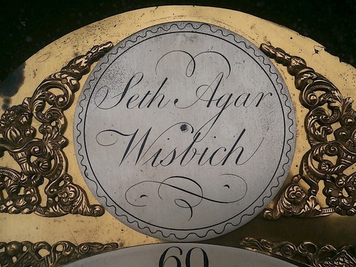 Seth Agar Wisbich caja larga esfera reloj + movimiento 12x16 + 1/4 pulgadas - Imagen 6 de 18