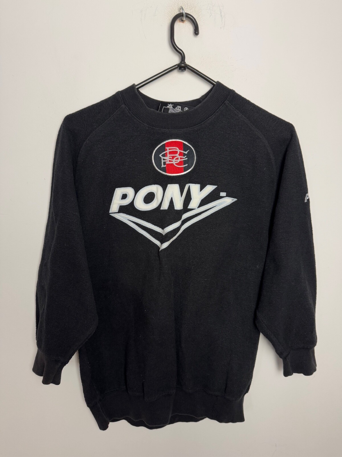 FELPA CALCIO TRIANING BIRMINGHAM CITY ANNI 90 PONY MAGLIA VINTAGE TAGLIA LB