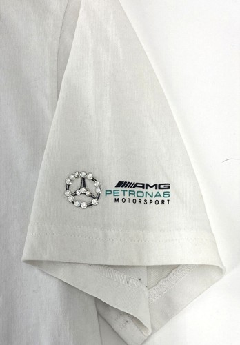 T-shirt Lewis Hamilton 44 strass AMG Petronas Motorsports - donna media - Foto 2 di 5