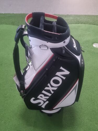 2025 Srixon TOUR STAFF Bag - Heavy Duty Vinyl - 10.5" 5 Way Top - Cooler Pocket - Picture 2 of 6