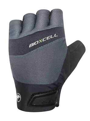 Chiba BioXCell Pro Fahrrad Handschuhe kurz grau/schwarz 2026