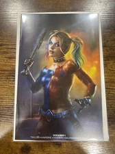 DCEASED #1 * NM+ * Shannon Maer Variant Minimal Trade Dress Variant Harley Quinn