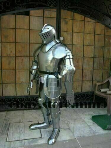 Medieval Armour Costume Reenactment Knight Full Body Suit of Armor Larp Costume