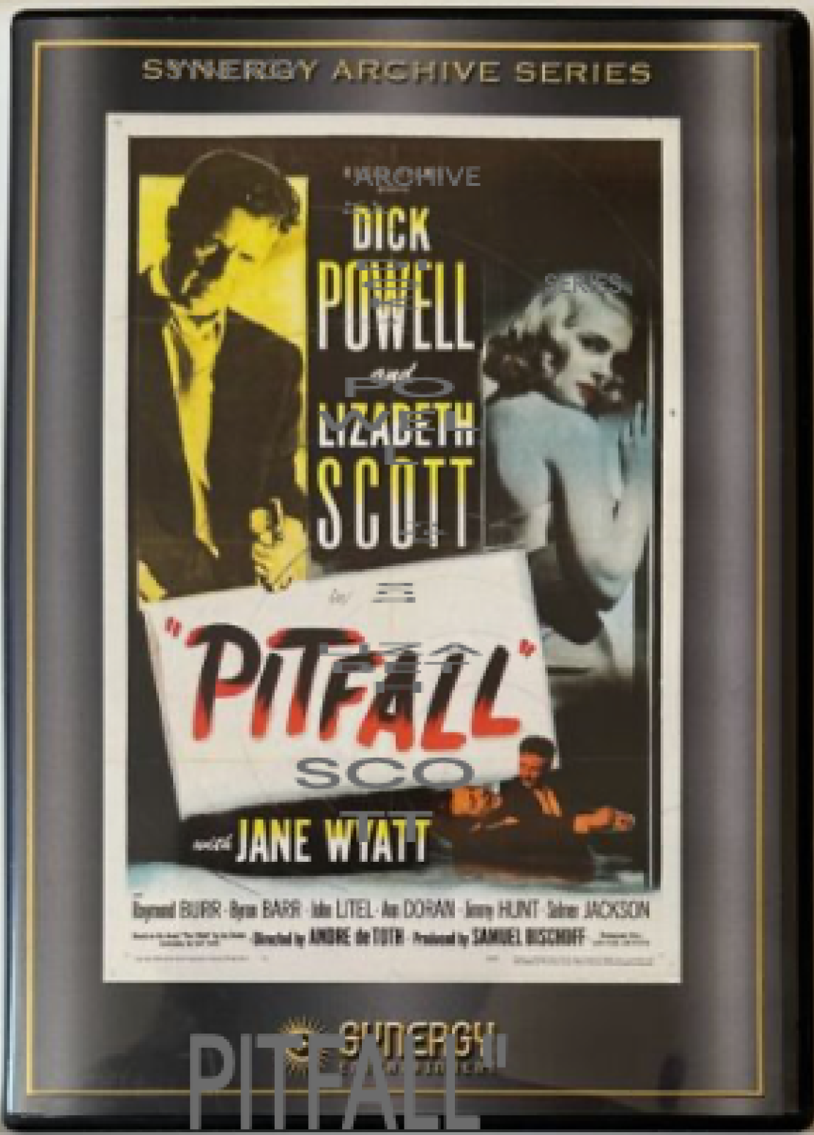 PITFALL (1948) LIKE NEW DVD FILM NOIR/CRIME DICK POWELL LIZABETH SCOTT