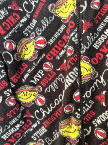 NBA Chicago Bulls Little Miss Sunshine One Piece Pajamas Women's Size 2xl - Picture 2 of 4