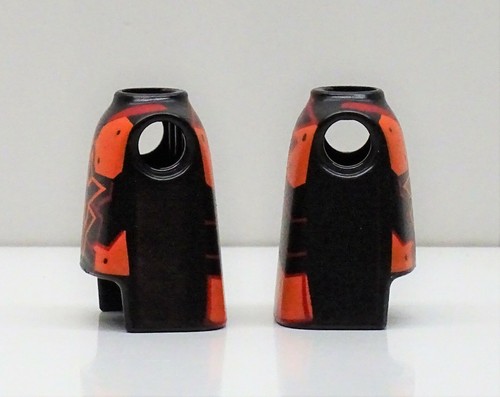 2 x KÖRPER SCHWARZ EXOSKELETT RÜSTUNG PLAYMOBIL zu SPACE Soldat Raumschiff KP46 - Picture 4 of 5