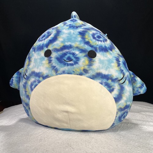 tie dye squishmallow shark